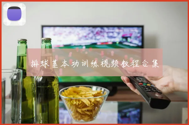 排球基本功训练视频教程合集